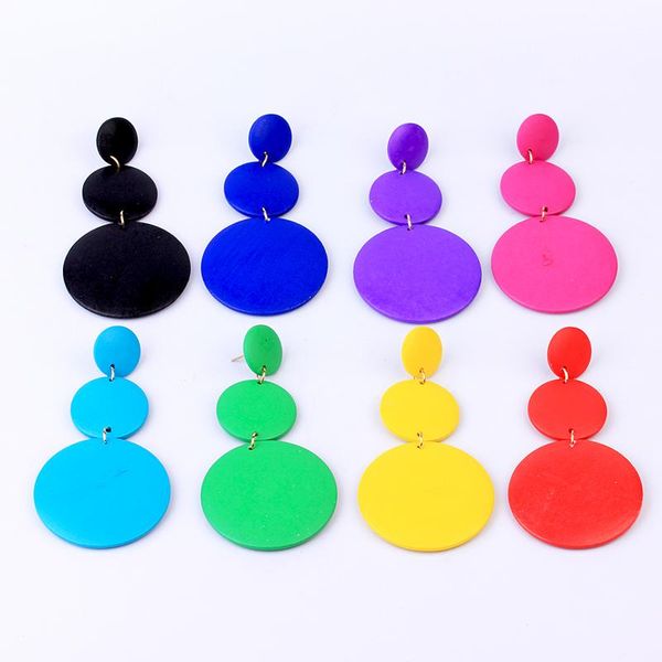 dangle & chandelier fashion big round natural wooden earrings colorful boho jewelry multilayer long drop statement african wood for women, Silver
dangle & chandelier fashion big round natural wooden earrings colorful boho jewelry multilayer long drop statement african wood for women, Silver