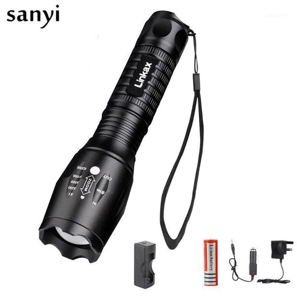 flashlights torches 5 modes 3800lm aluminum waterproof zoomable t6 led torch tactical light for 18650 rechargeable battery or1
flashlights torches 5 modes 3800lm aluminum waterproof zoomable t6 led torch tactical light for 18650 rechargeable battery or1