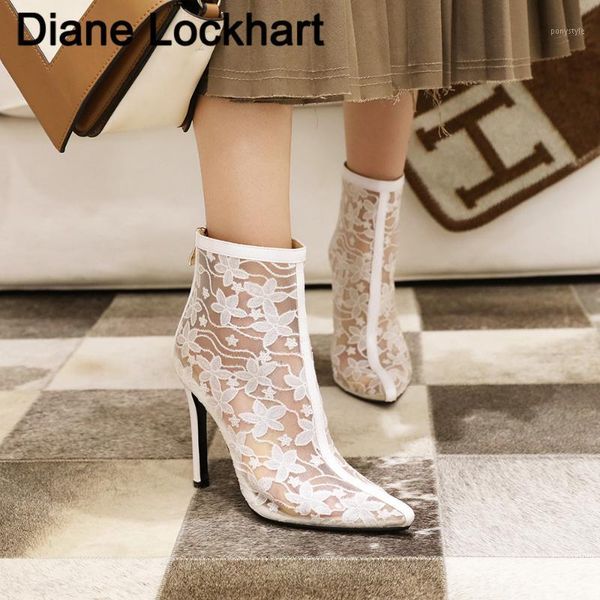 boots elegant mesh women floral thin high heels ankle pointed toed party wedding lace shoes ladies stiletto 2021 size 33-451, Black
boots elegant mesh women floral thin high heels ankle pointed toed party wedding lace shoes ladies stiletto 2021 size 33-451, Black