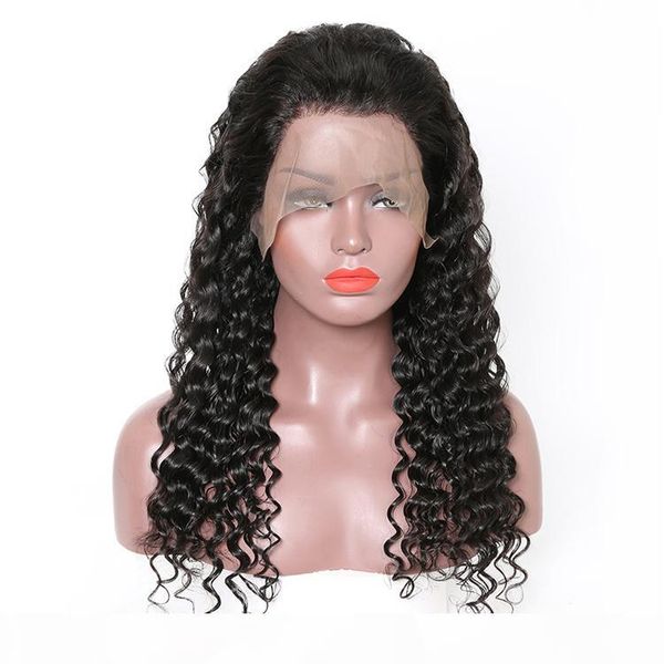 natural color deep wave remy lace front wigs cuticle aligned 100 unprocessed virgin human hair lace front wigs with baby hair, Black;brown
natural color deep wave remy lace front wigs cuticle aligned 100 unprocessed virgin human hair lace front wigs with baby hair, Black;brown