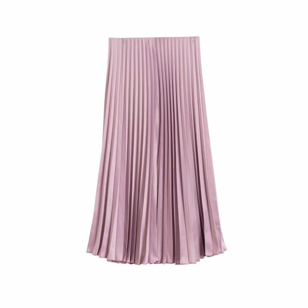 2020 new women fashion solid color pleated midi skirt faldas mujer ladies elastic waist chic mid-calf skirts qun588 1014, Black
2020 new women fashion solid color pleated midi skirt faldas mujer ladies elastic waist chic mid-calf skirts qun588 1014, Black