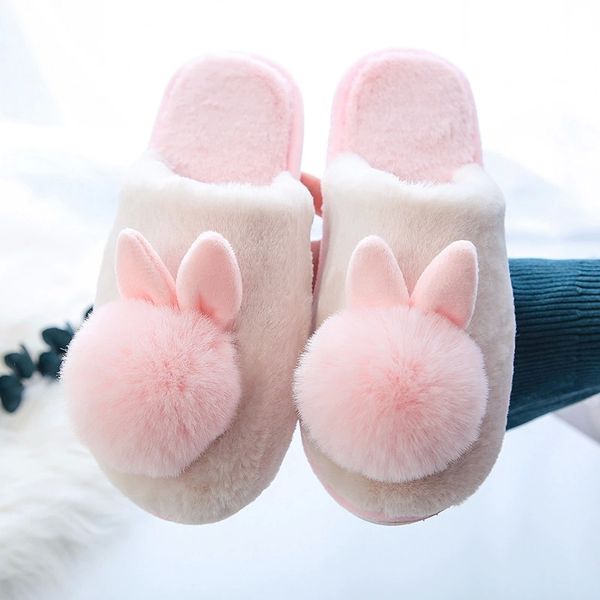 fashion rabbit design warm plush anti-slip indoor home floor slippers soft sole comfortable shoes women men footwear female #ct4d, Black
fashion rabbit design warm plush anti-slip indoor home floor slippers soft sole comfortable shoes women men footwear female #ct4d, Black
