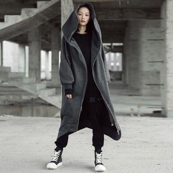 women sweatshirt solid color hoodies casual loose long sleeve jacke autumn winter new fashion female hooded coat plus size m-3xl, Black
women sweatshirt solid color hoodies casual loose long sleeve jacke autumn winter new fashion female hooded coat plus size m-3xl, Black