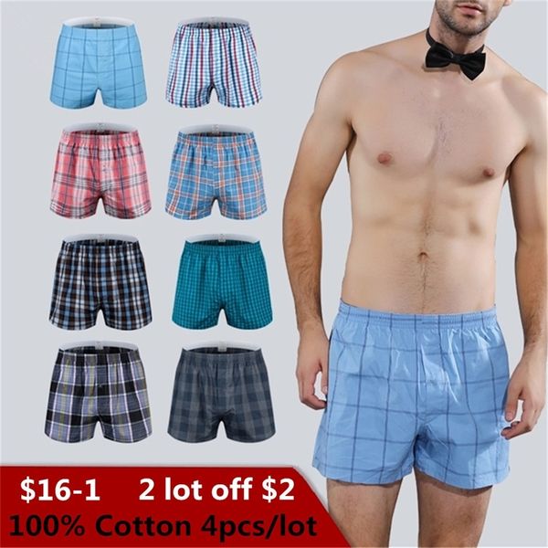 classic plaid men's boxers cotton mens underwear trunks woven homme arrow panties boxer with elastic waistband shorts loose men 201023, Black;white
classic plaid men's boxers cotton mens underwear trunks woven homme arrow panties boxer with elastic waistband shorts loose men 201023, Black;white