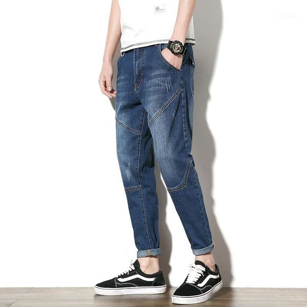 hcxy 2018 street wear mens jeans vintage blue color ankle-length denim pants men skinny jeans pants male1
hcxy 2018 street wear mens jeans vintage blue color ankle-length denim pants men skinny jeans pants male1