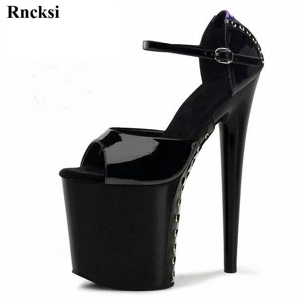 rncksi women new 20cm platform bandage ultra high heels fashion sandals 8 inch clubbing high heels pole dance shoes, Black
rncksi women new 20cm platform bandage ultra high heels fashion sandals 8 inch clubbing high heels pole dance shoes, Black