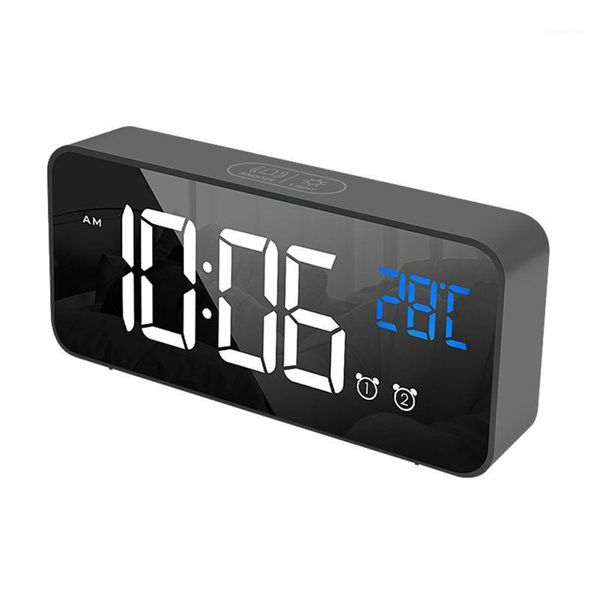 other clocks & accessories simple led digital alarm clock intelligent voice control with snooze temperature display electronic clocks1
other clocks & accessories simple led digital alarm clock intelligent voice control with snooze temperature display electronic clocks1