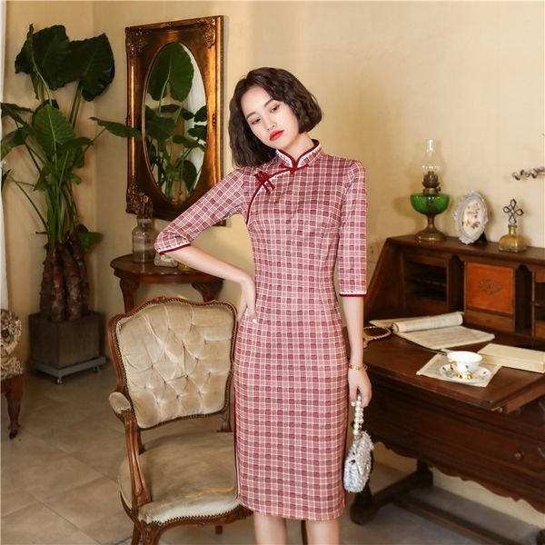 2020 new lace skirtlace skirtmedium length skirt daily girl slim cheongsam improved suede plaid cheongsam skirt srkld, Black;gray
2020 new lace skirtlace skirtmedium length skirt daily girl slim cheongsam improved suede plaid cheongsam skirt srkld, Black;gray