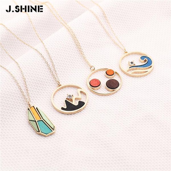 jshine unique chic design long chain pendant necklace vintage geometric colorblock wood round pendant necklace for women jewelry1, Silver
jshine unique chic design long chain pendant necklace vintage geometric colorblock wood round pendant necklace for women jewelry1, Silver