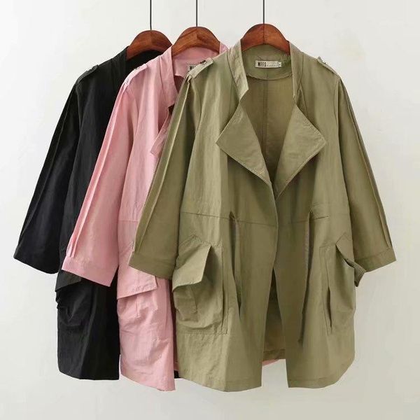 slim full sleeve european windbreaker turn-down collar ladies overcoatcasual korean women trench coat spring 20201, Tan;black
slim full sleeve european windbreaker turn-down collar ladies overcoatcasual korean women trench coat spring 20201, Tan;black