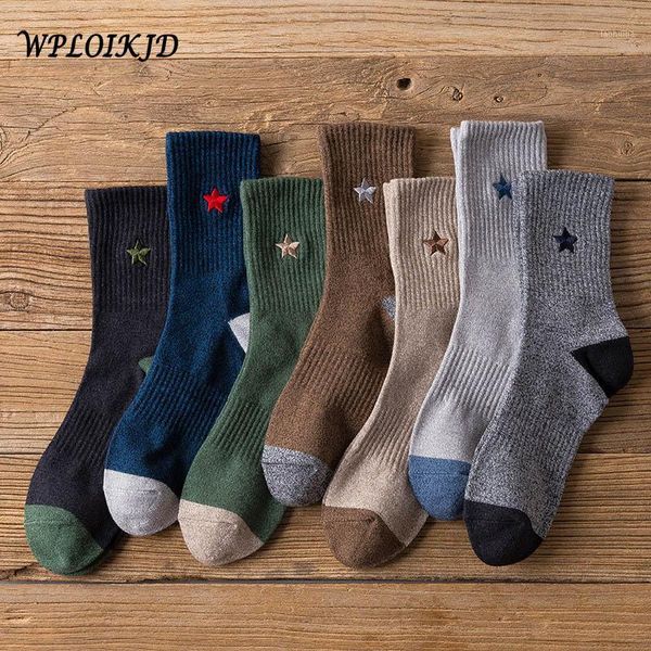 wploikjd 1 pair men cotton pure color pentagram pattern funny socks classic creativecalcetines hombre divertido sokken skarpetki1, Black
wploikjd 1 pair men cotton pure color pentagram pattern funny socks classic creativecalcetines hombre divertido sokken skarpetki1, Black