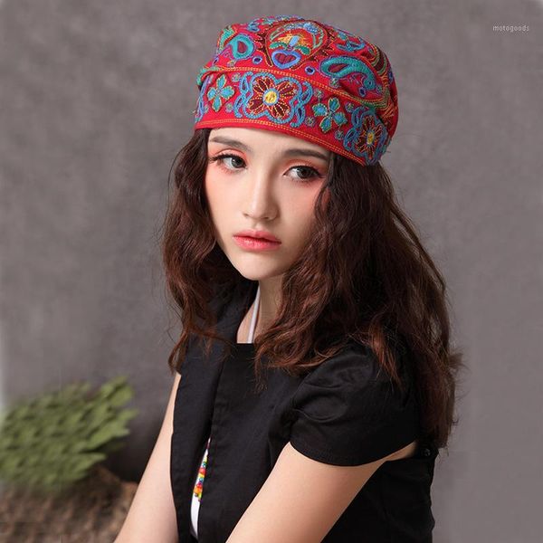 berets winter women chinese mexican style hat adjustable ethnic vintage embroidery flowers special bandanas totem print folk-custom hat1, Blue;gray
berets winter women chinese mexican style hat adjustable ethnic vintage embroidery flowers special bandanas totem print folk-custom hat1, Blue;gray