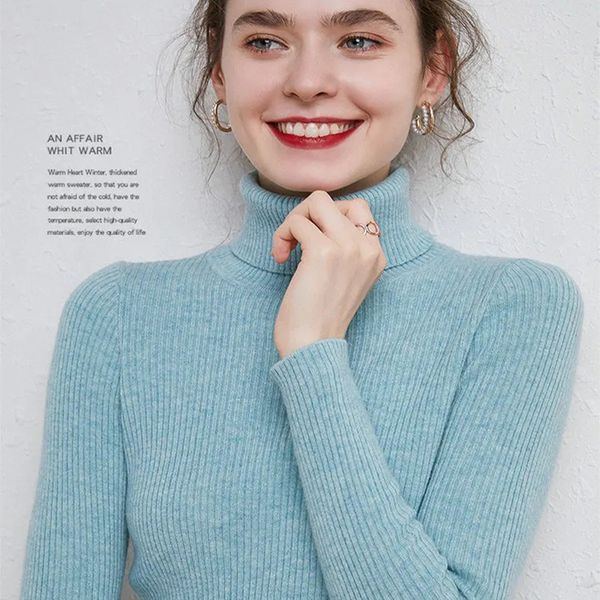 the new launch 100% wool turtleneck sweater women autumn winter warm soft knitted pullover femme jumper women cashmere sweater, White;black
the new launch 100% wool turtleneck sweater women autumn winter warm soft knitted pullover femme jumper women cashmere sweater, White;black
