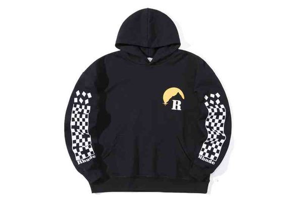 men's hoodies & sweatshirts rhud 21fw hoody sunset print hoodie c1cn, Black
men's hoodies & sweatshirts rhud 21fw hoody sunset print hoodie c1cn, Black