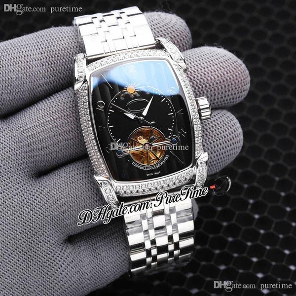 kalpa tourbillon cyclone moon phase automatic mens watch diamond bezel black dial silver stick stainless steel bracelet jewelry watches pure, Slivery;brown
kalpa tourbillon cyclone moon phase automatic mens watch diamond bezel black dial silver stick stainless steel bracelet jewelry watches pure, Slivery;brown