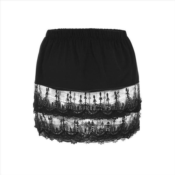 2019 mini skirts summer style skirt women layered tiered sheer lace trim extender half slips femme faldas mujer women's skirt ad, Black
2019 mini skirts summer style skirt women layered tiered sheer lace trim extender half slips femme faldas mujer women's skirt ad, Black