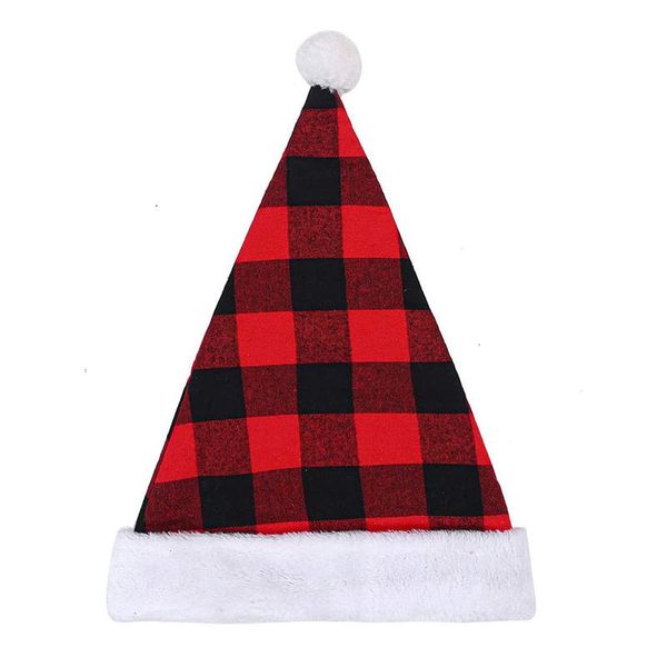 black red plaid velvet ball santa claus hat christmas decorations hat kids gifts decorations for happy new year dropshipping
black red plaid velvet ball santa claus hat christmas decorations hat kids gifts decorations for happy new year dropshipping