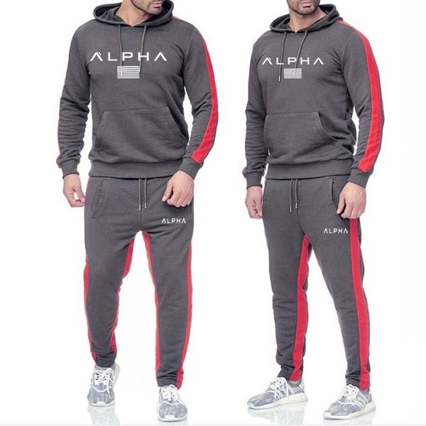 brand tracksuit hoodie+pants thermal underwear men sportswear sets fleece thick sporting suit malechandal hombre new 2019 t200324, Gray
brand tracksuit hoodie+pants thermal underwear men sportswear sets fleece thick sporting suit malechandal hombre new 2019 t200324, Gray