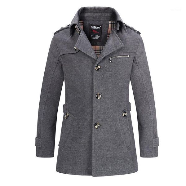 autumn and winter long woolen coat men's fashion lapel collar polyester blend double-breasted jacket for man brand coat xd5501, Black
autumn and winter long woolen coat men's fashion lapel collar polyester blend double-breasted jacket for man brand coat xd5501, Black