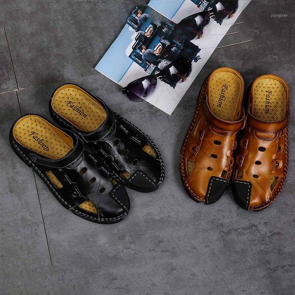 plus size 38-48 men sandals summer men shoes breathable sandalias classic beach shoes genuine leather casual footwear1, Black
plus size 38-48 men sandals summer men shoes breathable sandalias classic beach shoes genuine leather casual footwear1, Black