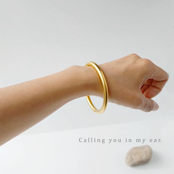 gold plated durable color preserving frosted bracelet with simple and elegant temperament, Slivery;golden
gold plated durable color preserving frosted bracelet with simple and elegant temperament, Slivery;golden