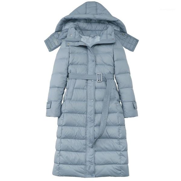 2020 new large size duck down jacket winter coat women hooded long doan coat female parkas waist belt slim thick jacket ns22201, Black
2020 new large size duck down jacket winter coat women hooded long doan coat female parkas waist belt slim thick jacket ns22201, Black