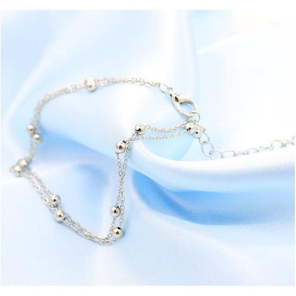 double chain bead anklets bracelet for women anklets je sqcrww beauty888, Red;blue
double chain bead anklets bracelet for women anklets je sqcrww beauty888, Red;blue
