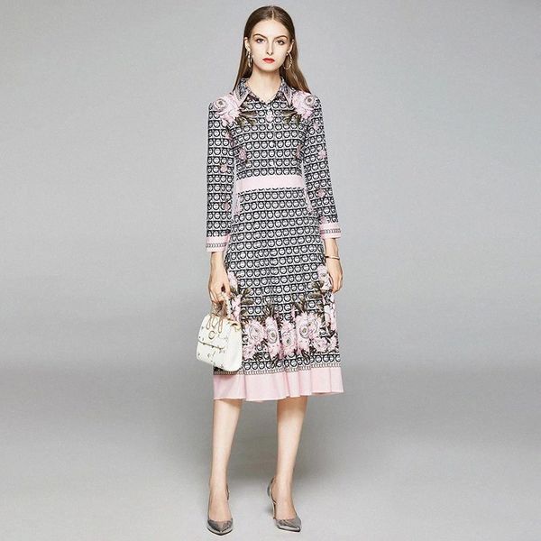 2020 summer fall female overlay circle pattern floral printed dress women elegant wrist sleeve slim waist ladies midi vestidos #nv0p, Black;gray
2020 summer fall female overlay circle pattern floral printed dress women elegant wrist sleeve slim waist ladies midi vestidos #nv0p, Black;gray