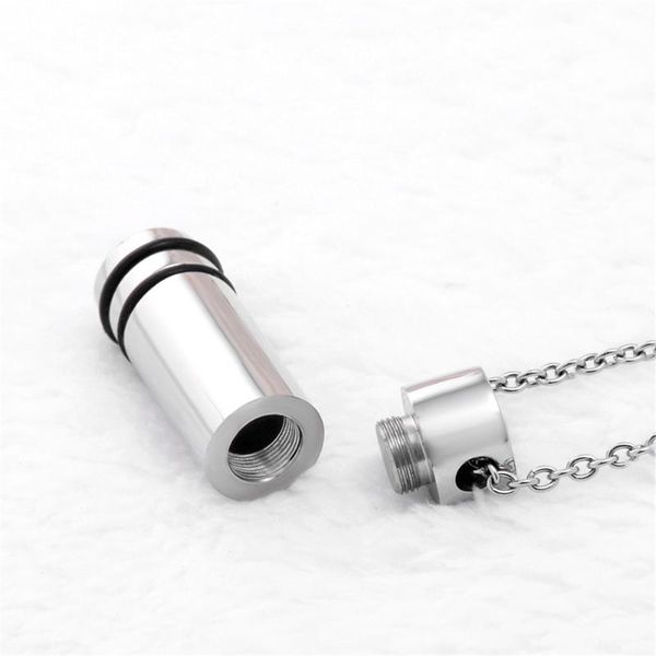 chains impressjewelry openable cylinder cremation urn necklace memorial jewelry for ashes keepsake pendant, Silver
chains impressjewelry openable cylinder cremation urn necklace memorial jewelry for ashes keepsake pendant, Silver