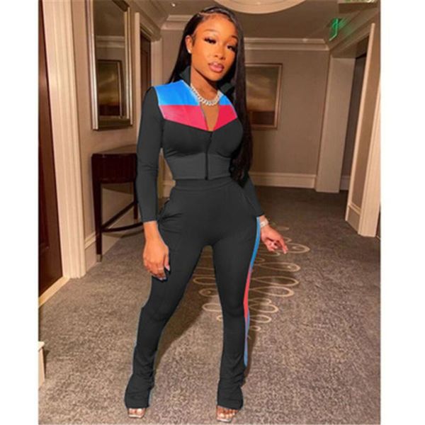 women cardigan stand-up collar sets fashion trend long sleeve trousers tracksuits spring female new casual zipper coat slim pants 2pcs suits, Gray
women cardigan stand-up collar sets fashion trend long sleeve trousers tracksuits spring female new casual zipper coat slim pants 2pcs suits, Gray