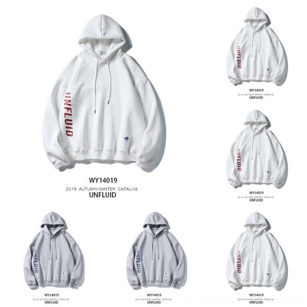 lyqgb spring pullover pullovercoat pullovermen's literary autumn letter hooded sweater korean version loose trend lazy style k8 ins coa, Black 
lyqgb spring pullover pullovercoat pullovermen's literary autumn letter hooded sweater korean version loose trend lazy style k8 ins coa, Black