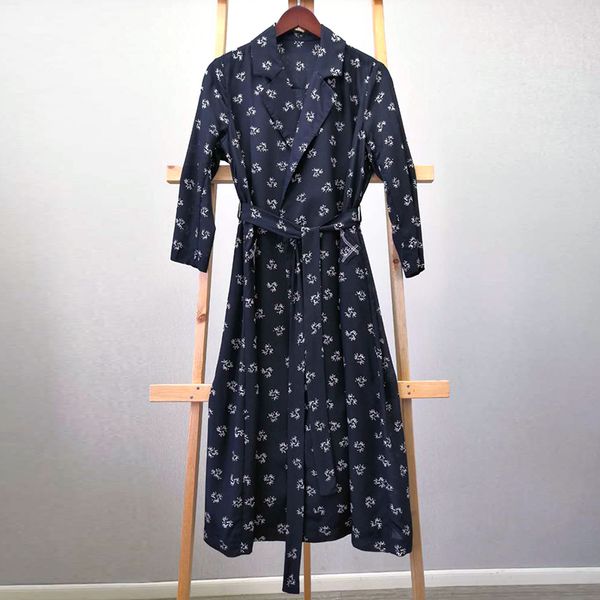 2020 crepe new f20022909 of chine silk cannot steam blister easily long inclination belt dust coat 1cy6, Black;brown
2020 crepe new f20022909 of chine silk cannot steam blister easily long inclination belt dust coat 1cy6, Black;brown