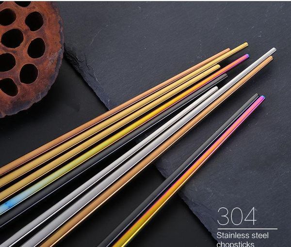 304 stainless steel vacuum plating colorful square chopsticks good quality gold rainbow black chopsticks wholesale bbyvldx cxj_love
304 stainless steel vacuum plating colorful square chopsticks good quality gold rainbow black chopsticks wholesale bbyvldx cxj_love