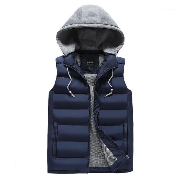 men's down & parkas hoodies vest men 2021 autumn winter warm sleeveless jacket waistcoat cotton-padded men's fashion casual coats, Black
men's down & parkas hoodies vest men 2021 autumn winter warm sleeveless jacket waistcoat cotton-padded men's fashion casual coats, Black