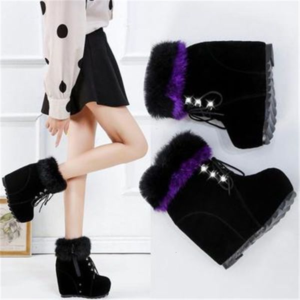 crystal 2021 new rentals up to soft skin 12cm super heels snow boots warm winter teddy women shoes 24u1, Black
crystal 2021 new rentals up to soft skin 12cm super heels snow boots warm winter teddy women shoes 24u1, Black