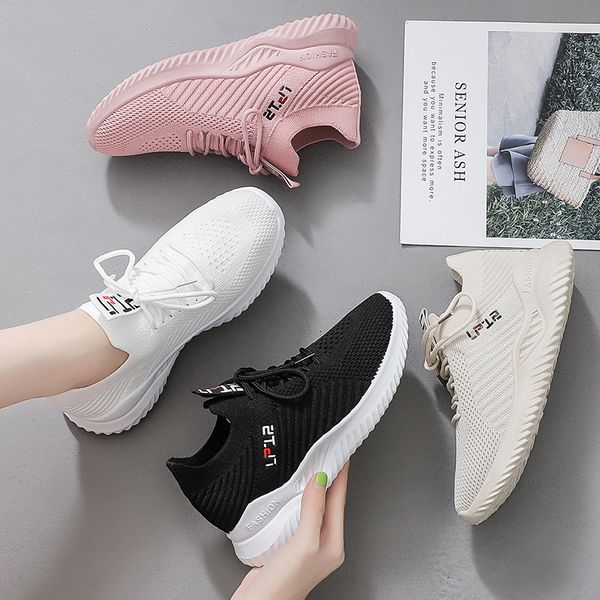 womens fashion sports shoes casual comfy breathable mesh fabric flats sneakers, Black;brown
womens fashion sports shoes casual comfy breathable mesh fabric flats sneakers, Black;brown