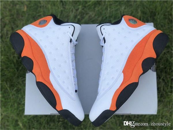release air authentic 13 starfish sneakers white black starfish orange real carbon fibet retro men outdoor sports shoes with box us 7-13
release air authentic 13 starfish sneakers white black starfish orange real carbon fibet retro men outdoor sports shoes with box us 7-13