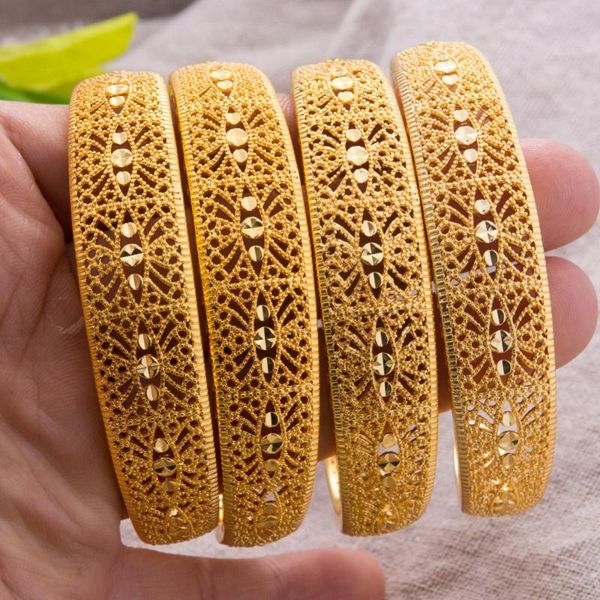 4pcs 24k ethiopian arabia gold color cuff bangles for women girl dubai african wedding bangls bracelet party bridal gift, Black
4pcs 24k ethiopian arabia gold color cuff bangles for women girl dubai african wedding bangls bracelet party bridal gift, Black