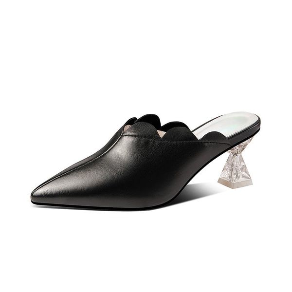 slippers sweet ruffles women's shoes 2021 summer female high heels pumps wedding working basic woman size 41 42 43, Black
slippers sweet ruffles women's shoes 2021 summer female high heels pumps wedding working basic woman size 41 42 43, Black
