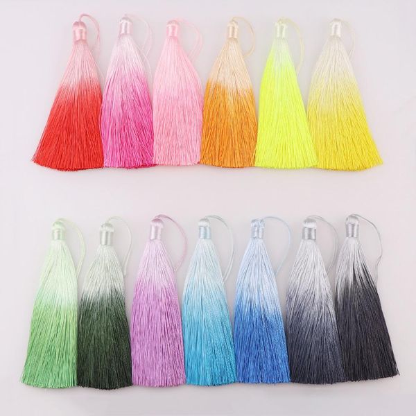 2pcs big size gradient color silk tassel charms pendant necklace earrings findings tassels for jewelry diy borlas de materials h wmtxsu
2pcs big size gradient color silk tassel charms pendant necklace earrings findings tassels for jewelry diy borlas de materials h wmtxsu