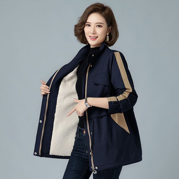 new female blouse korean winter released middle-aged mother women's coats all-match plus velvet outwear r815 4bh4, Tan;black
new female blouse korean winter released middle-aged mother women's coats all-match plus velvet outwear r815 4bh4, Tan;black