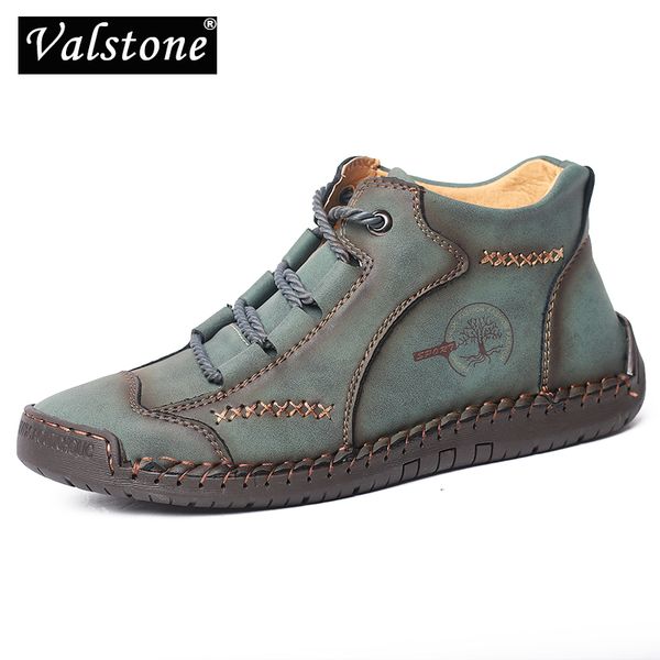 valstone qulaity vintage boots for men retro split leather sneakers plus size 38-48 ankle boots medium-hand stitching shoes 201019, Black
valstone qulaity vintage boots for men retro split leather sneakers plus size 38-48 ankle boots medium-hand stitching shoes 201019, Black