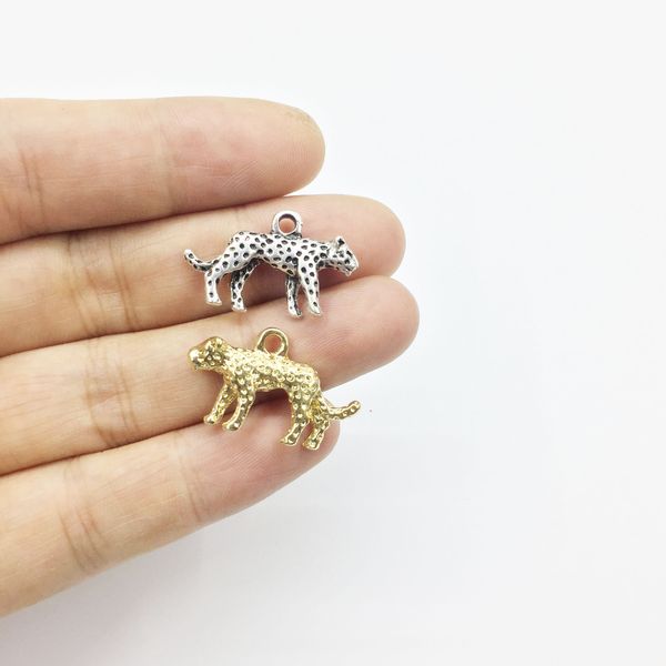charms eruifa 10pcs 15*25mm pretty leopard zinc alloy jewelry diy pendant necklace,eearrings 2 colors, Bronze;silver
charms eruifa 10pcs 15*25mm pretty leopard zinc alloy jewelry diy pendant necklace,eearrings 2 colors, Bronze;silver