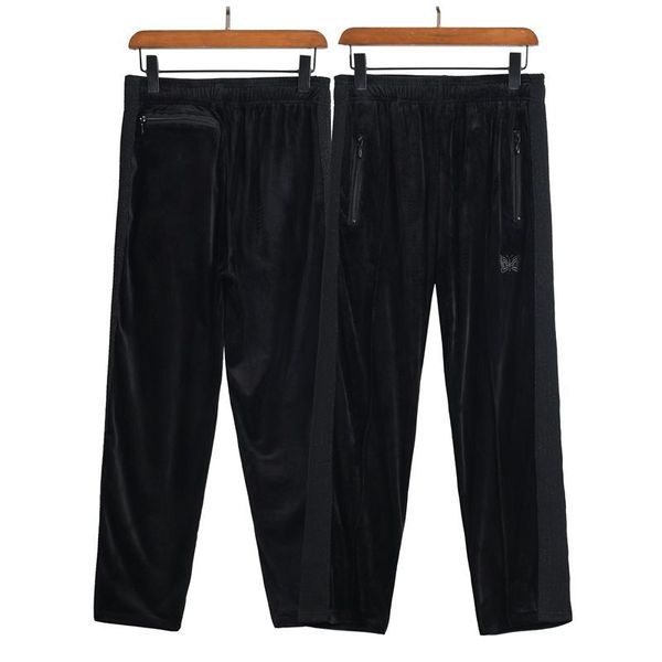 rocky correct version needles black soul silver velvet butterfly webbing casual wide-leg pants 2020
rocky correct version needles black soul silver velvet butterfly webbing casual wide-leg pants 2020