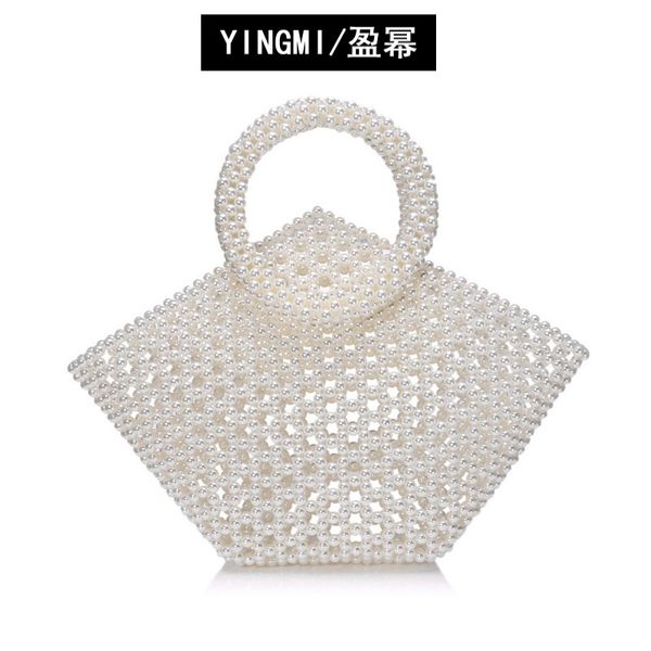 new pearl bag women's cross body woven bags mesh red ins versatile handbag
new pearl bag women's cross body woven bags mesh red ins versatile handbag