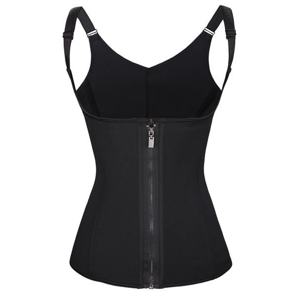 women beauty shapers slimming belts neoprene waist trainer corset zipper + hook double control 6 steel bones body sculpting girdle dhl
women beauty shapers slimming belts neoprene waist trainer corset zipper + hook double control 6 steel bones body sculpting girdle dhl