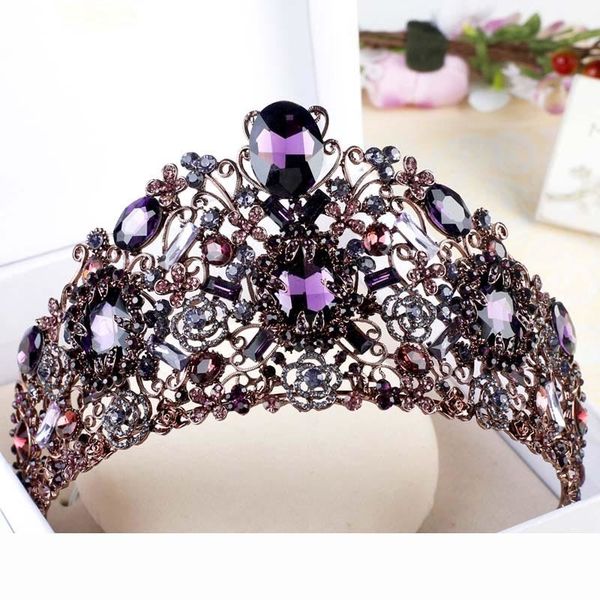 baroque wedding bridal hair accessories queen big tiaras and crowns gold red crystal rhinestone noiva bride diadem headpiece bh t200110, White;golden 
baroque wedding bridal hair accessories queen big tiaras and crowns gold red crystal rhinestone noiva bride diadem headpiece bh t200110, White;golden