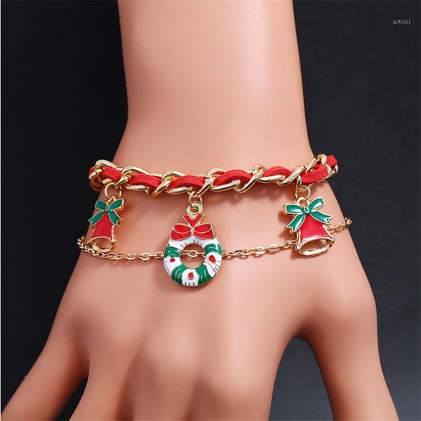 europe the united states christmas new bracelet snowflake christmas tree alloy drop oil bracelet gift factory direct wholesale1, Golden;silver
europe the united states christmas new bracelet snowflake christmas tree alloy drop oil bracelet gift factory direct wholesale1, Golden;silver