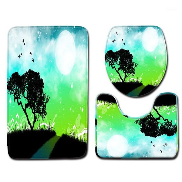 3 pcs bathmat style bathroom non-slip toilet cover bath mat set bath rug set print foot massager creative home decor ba071
3 pcs bathmat style bathroom non-slip toilet cover bath mat set bath rug set print foot massager creative home decor ba071