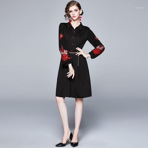 women's luxury pretty dresses chinese style red floral embroidered black vestidos with sash women's formal elegant party gowns1, Black;gray
women's luxury pretty dresses chinese style red floral embroidered black vestidos with sash women's formal elegant party gowns1, Black;gray
